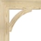 Ekena Millwork Thorton Block Rough Sawn Bracket, Douglas Fir, 4"W x 18"D x 18"H BKT04X18X18THR05RDF - alternate 2